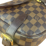 Louis Vuitton Coated Canvas Damier Ebene Highbury Shoulder Bag