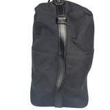 Gucci Black Leather Trim Belted Tote