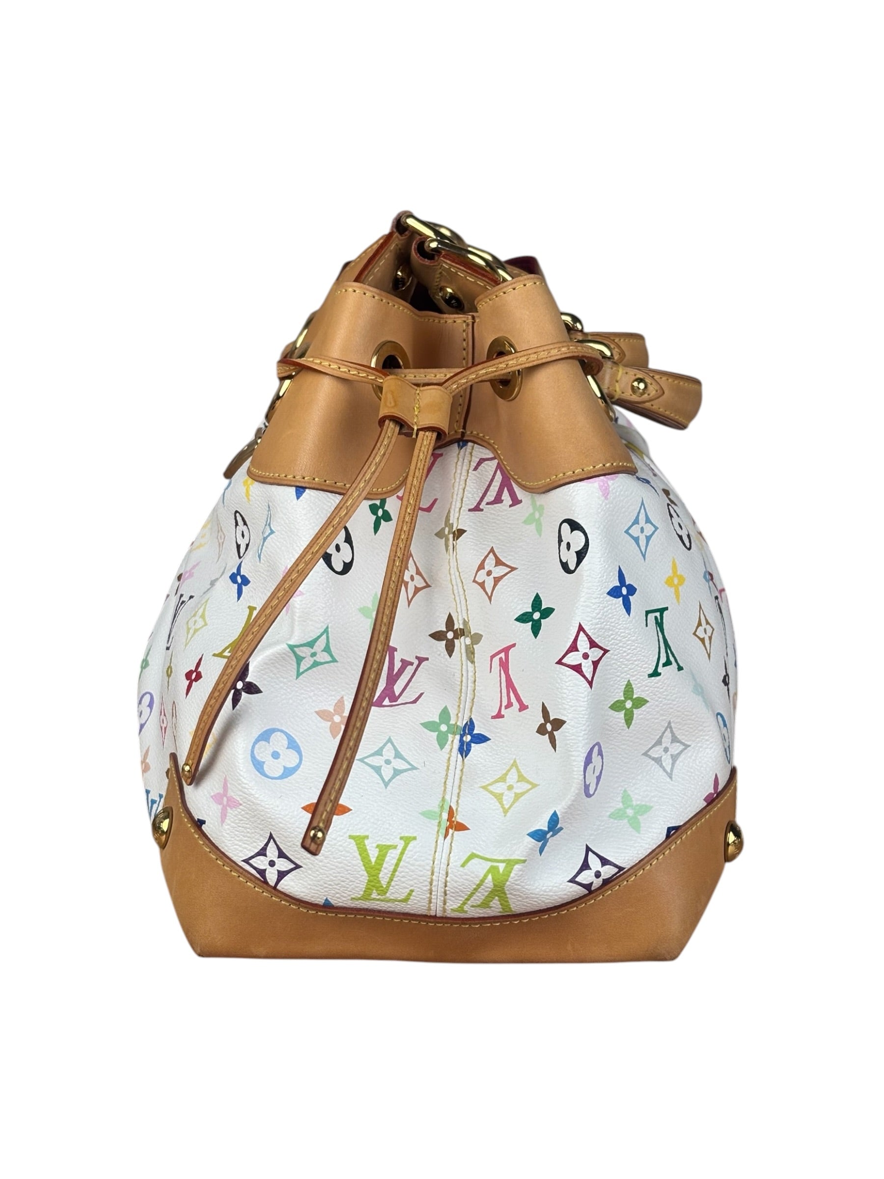 Louis Vuitton White Murakami Ursula Handbag