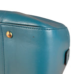 Gucci Diamante Bright Blue Leather Top Handle Bag