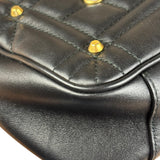 Gucci Black Pearly GG Marmont Flap Bag