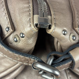 Chloe Vintage Metalic Gold Paddington Handbag