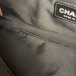 Chanel 2005 Canvas Camellia No. 5 Flap Shoulder Bag