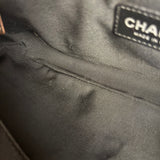 Chanel 2005 Canvas Camellia No. 5 Flap Shoulder Bag