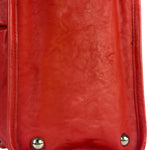 Chanel Red Quilted Leather Natural Beauty Chain Tote 2010