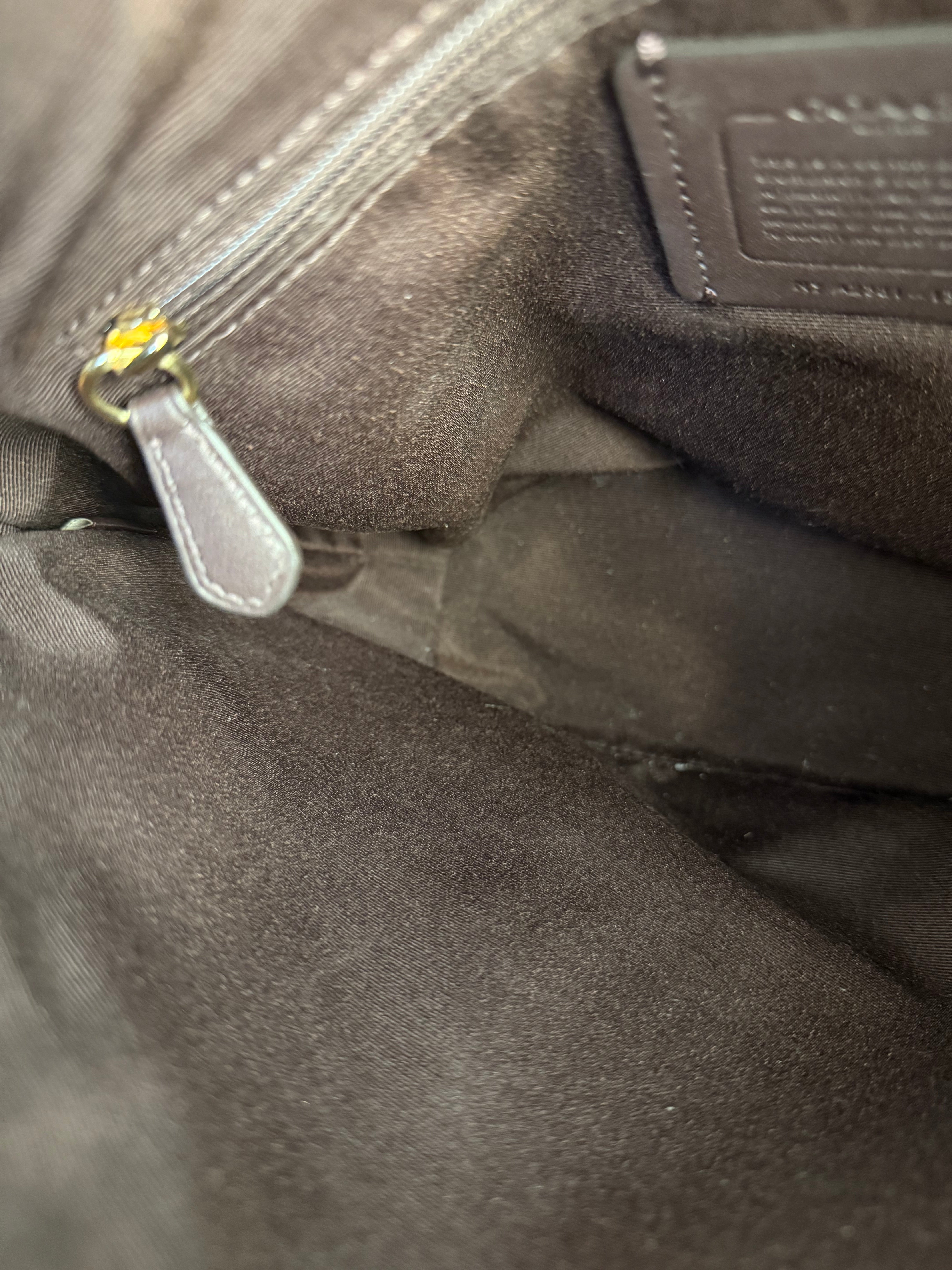 Coach Maroon Pebbled Leather Remi 2Way Bag