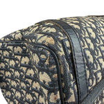 Christian Dior Vintage Canvas Monogram Trotter Oblique Boston Hand Bag