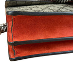Gucci Dionysus GG Supreme Shoulder Bag Beige/Red