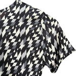 Fendi Vintage Geometric Dress Black