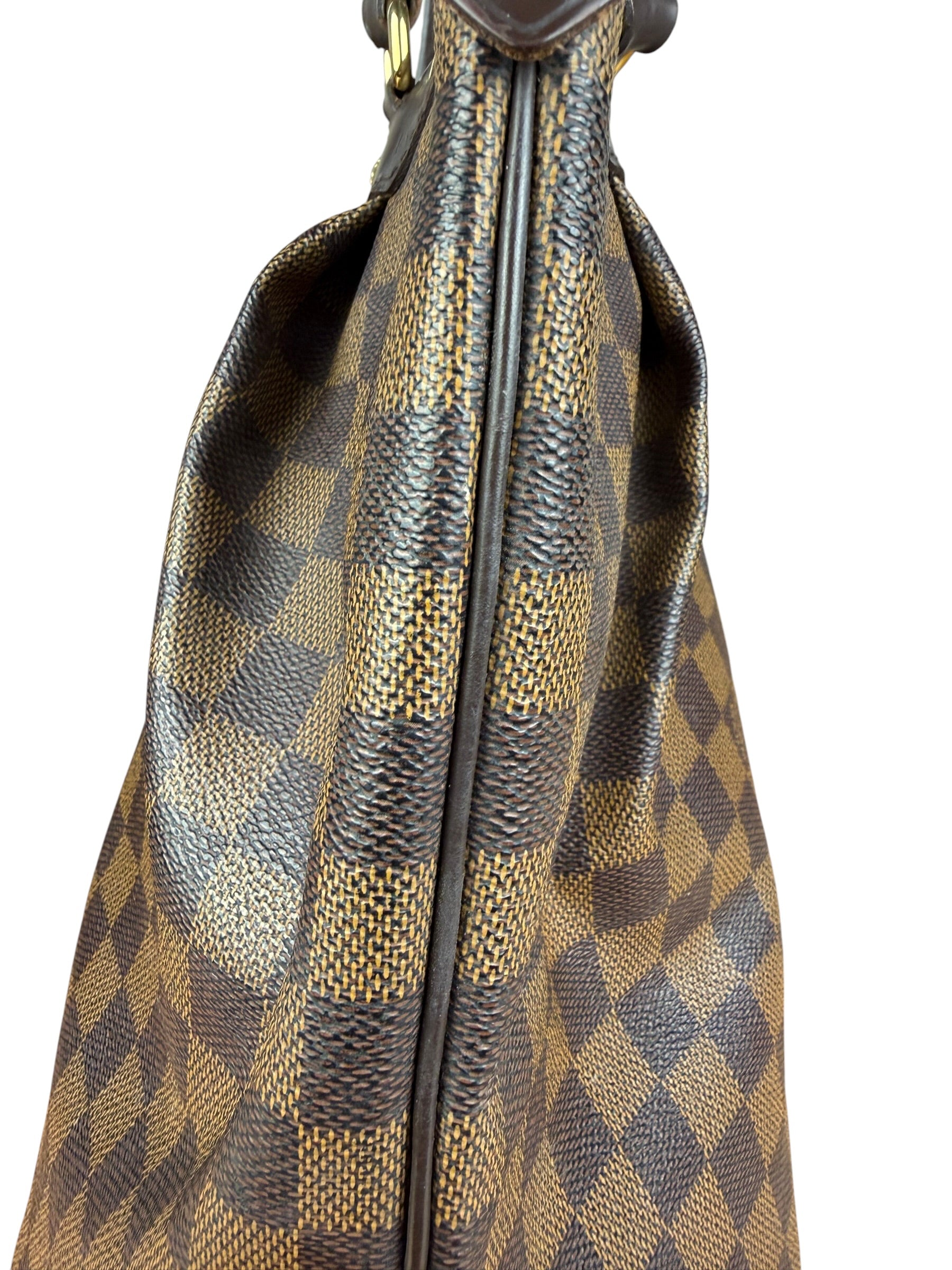 Louis Vuitton Canvas Damier Ebene Totally Shoulder/Tote Bag
