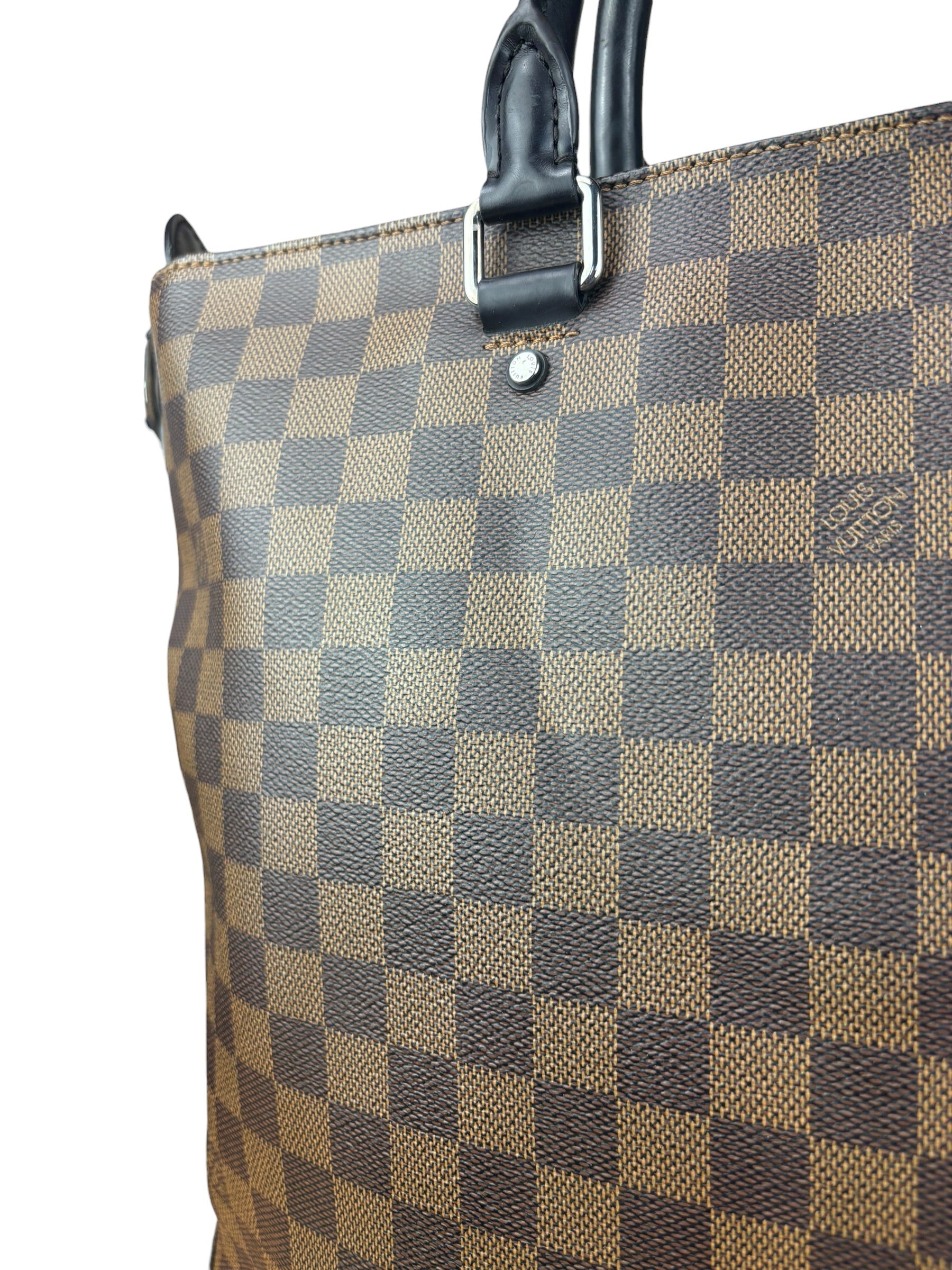 Louis Vuitton Damier Ebene Jake Zip Tote