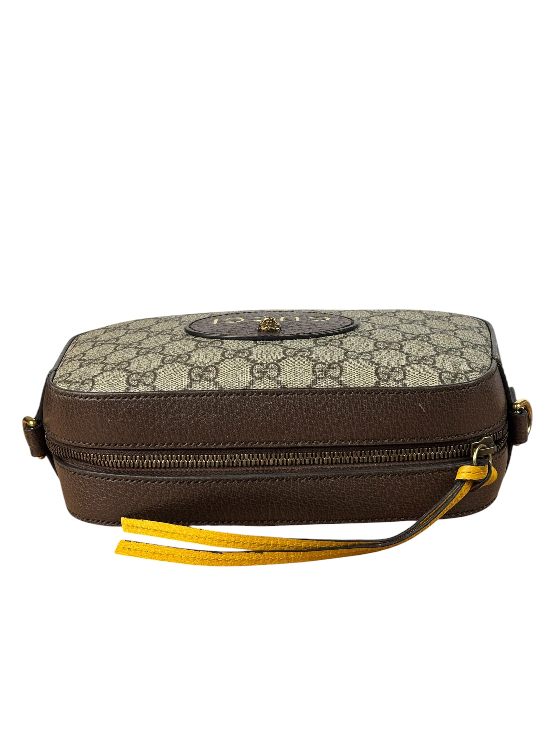 Gucci Vintage Brown GG Neo Crossbody Bag