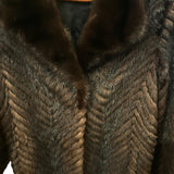 Joséphine Vintage Brown Fur Coat