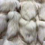Vintage Peach John Light Ivory Tones Satin Lining Fur Coat