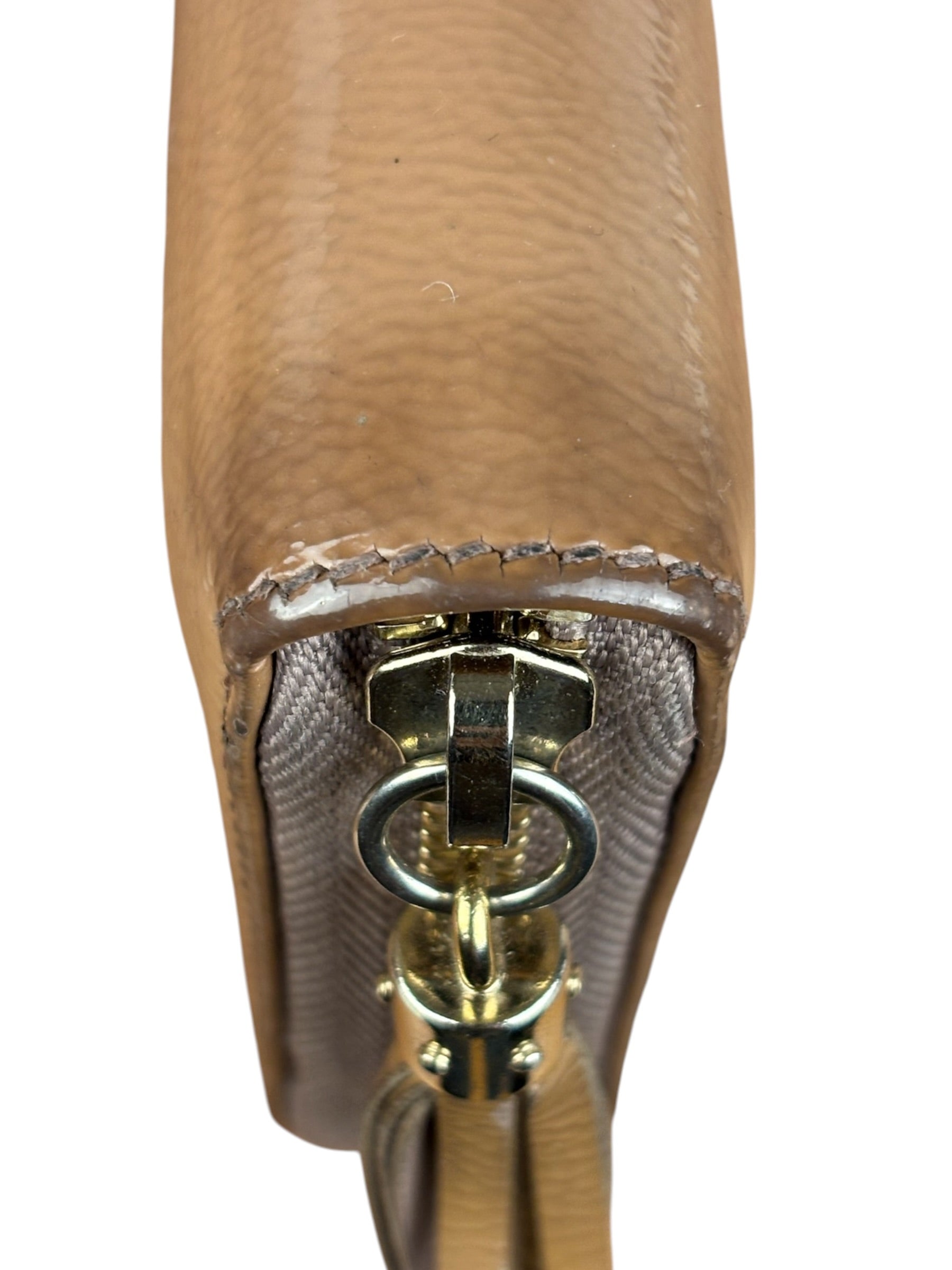 Gucci Interlocking GG Patent Zip Wallet