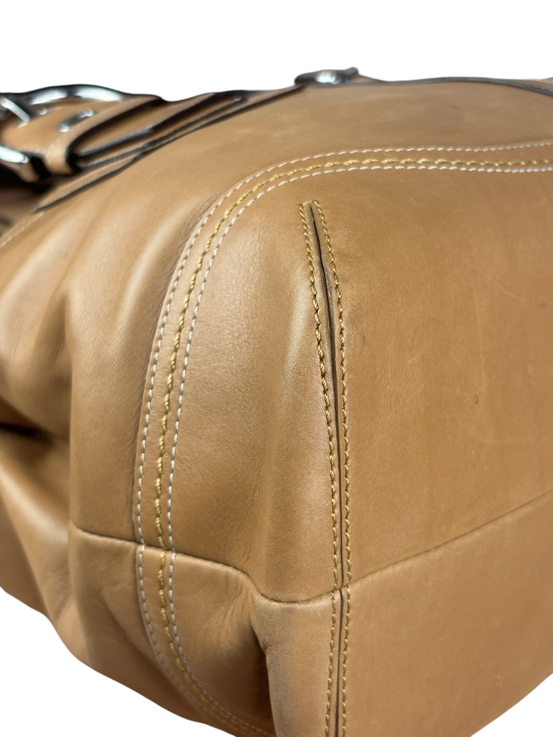 Coach Vintage Tan Brown Soho Shoulder Bag
