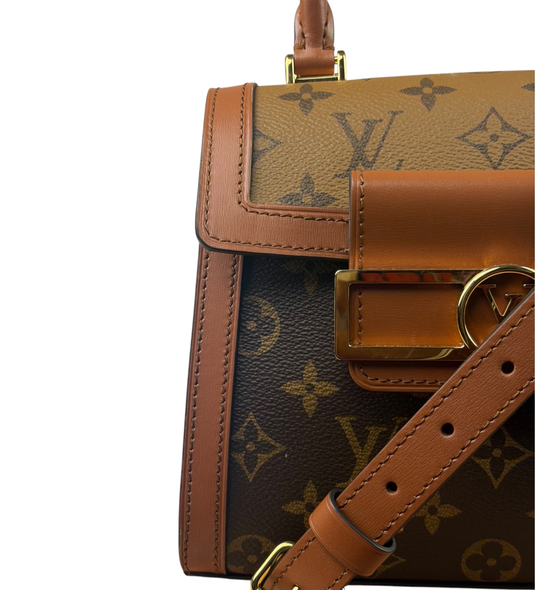 Louis Vuitton Monogram Dauphine Capitale Two-Way Bag