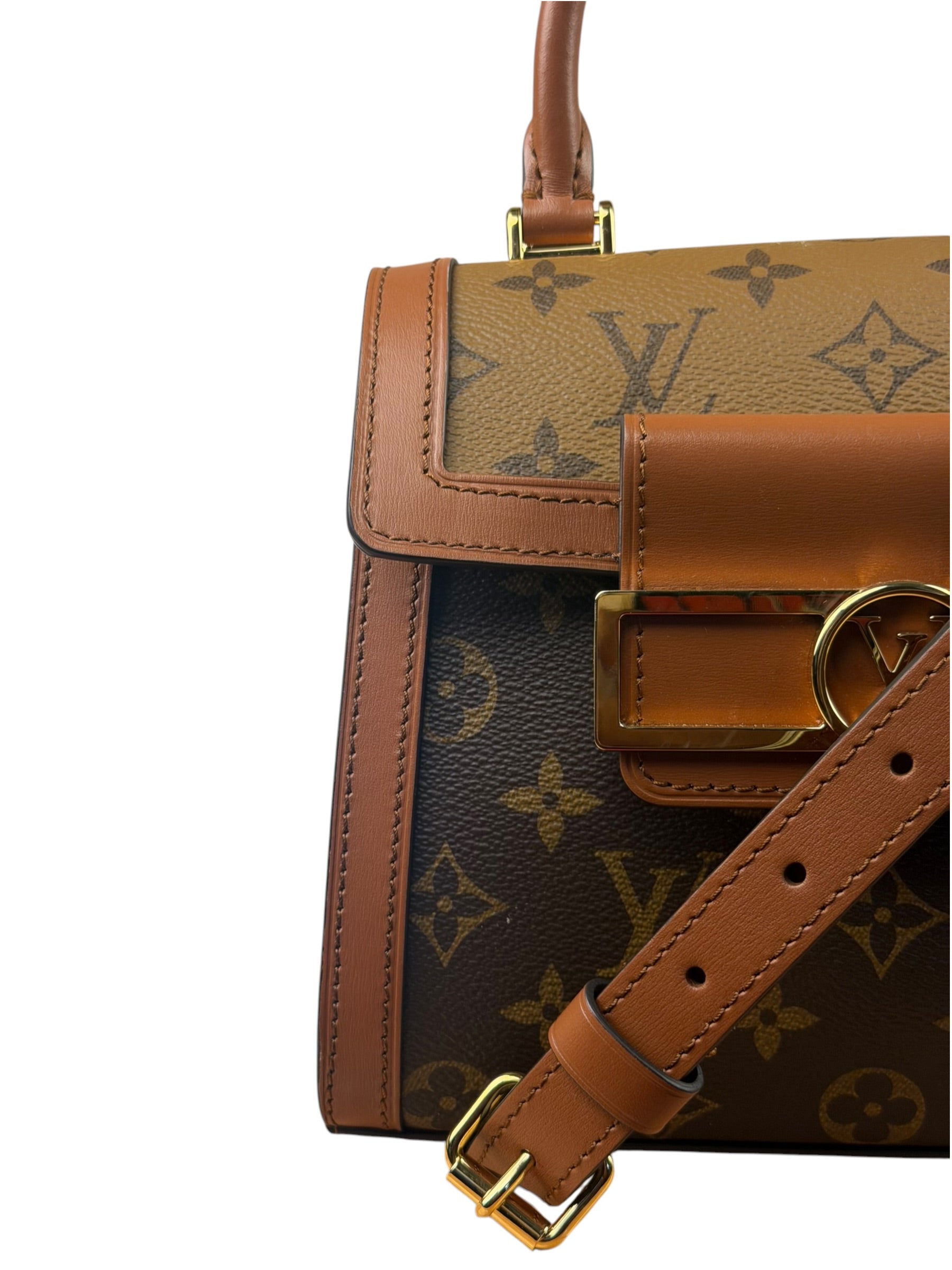 Louis Vuitton Monogram Dauphine Capitale Two-Way Bag
