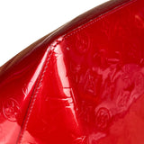 Louis Vuitton Red Monogram Vernis Bellevue Handbag