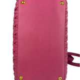 Miu Miu Pink Nappa Leather 2Way Tote Bag