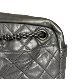 Chanel Metallic Silver Quilted Calfskin Reissue Camera Bag 2008