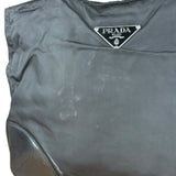 Prada Nylon & Leather Zip Tote