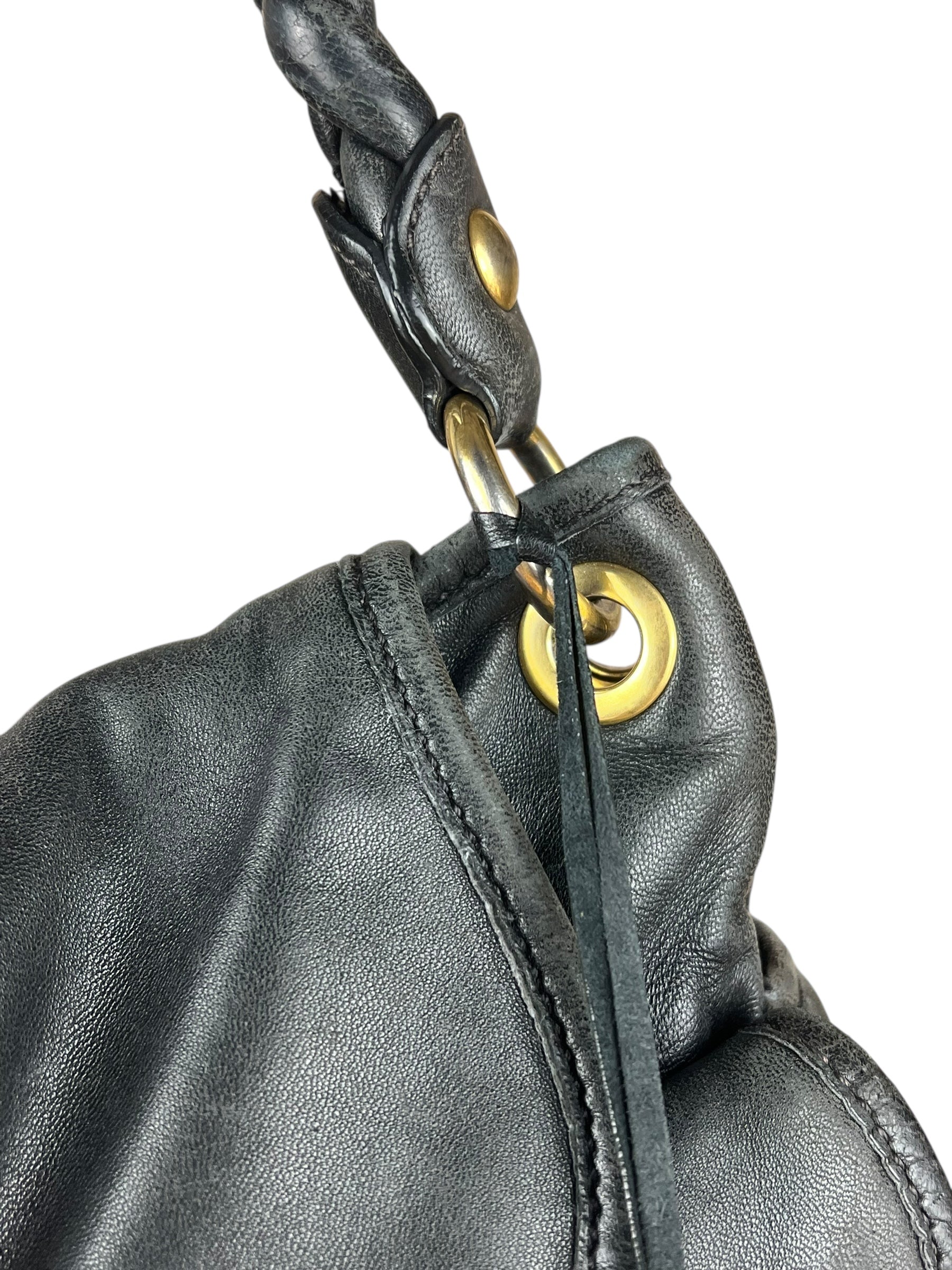 Miu Miu Vintage Calfskin Soho Shoulder Bag