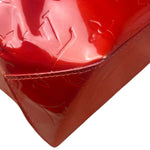 Louis Vuitton Red Canvas Monogram Vernis Hand Bag