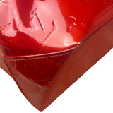 Louis Vuitton Red Canvas Monogram Vernis Hand Bag