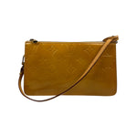 Louis Vuitton Monogram Vernis Pochette Yellow
