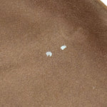 YSL Vintage Brown Lined Suede Button Down Jacket