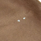 YSL Vintage Brown Lined Suede Button Down Jacket