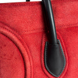Celine Suede Luggage Phantom Tote Bag