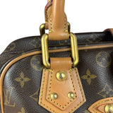Louis Vuitton Monogram Manhattan Handbag MM