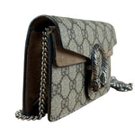 Gucci Dionysus GG Supreme Super Mini Bag Beige/Taupe