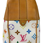 Louis Vuitton White Murakami Greta Hobo Shoulder Bag