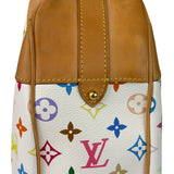 Louis Vuitton White Murakami Greta Hobo Shoulder Bag