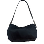 Fendi Vintage Black Mamma Baguette Shoulder Bag
