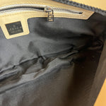 Fendi Vintage Beaded Baguette White