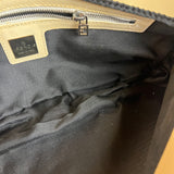 Fendi Vintage Beaded Baguette White