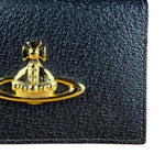 Vivienne Westwood Leather Orb Emblem Card Case