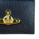 Vivienne Westwood Leather Orb Emblem Card Case