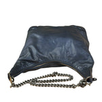 Gucci Navy Blue Galaxy Chain Hobo Bag