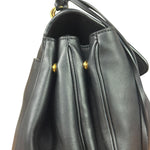 Balenciaga Large Rodeo Leather 2Way Handbag Black