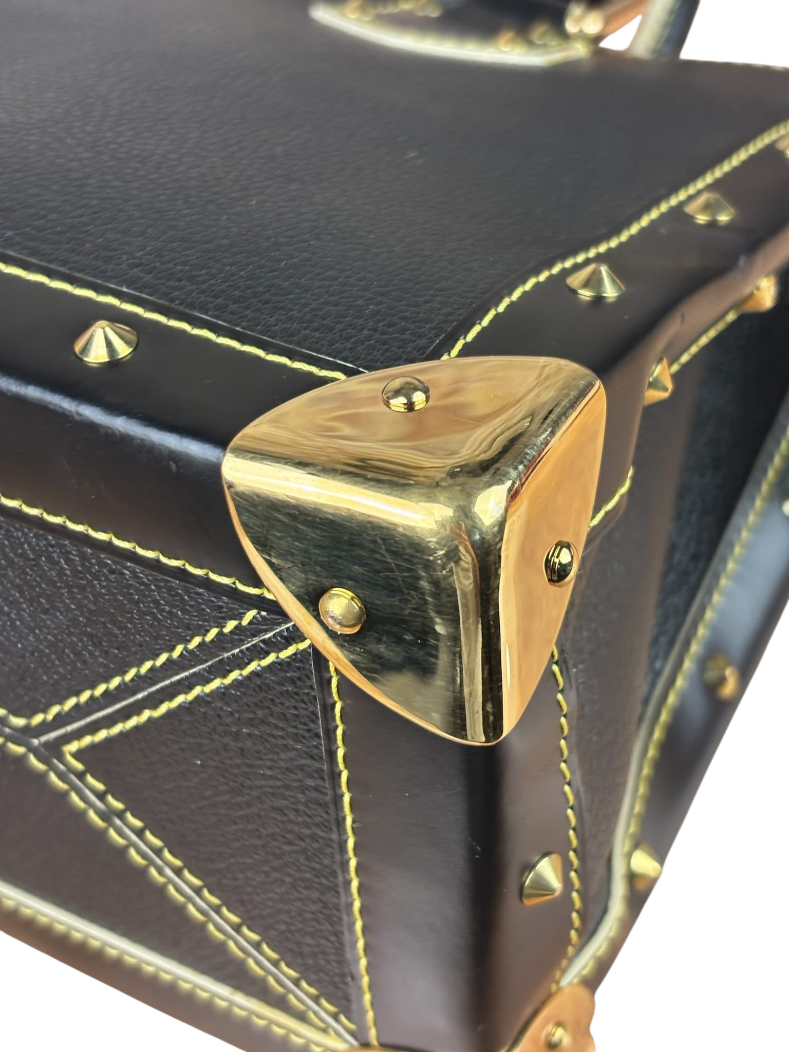Louis Vuitton Black Goatskin Suhali Le Fabuleux Shoulder Bag