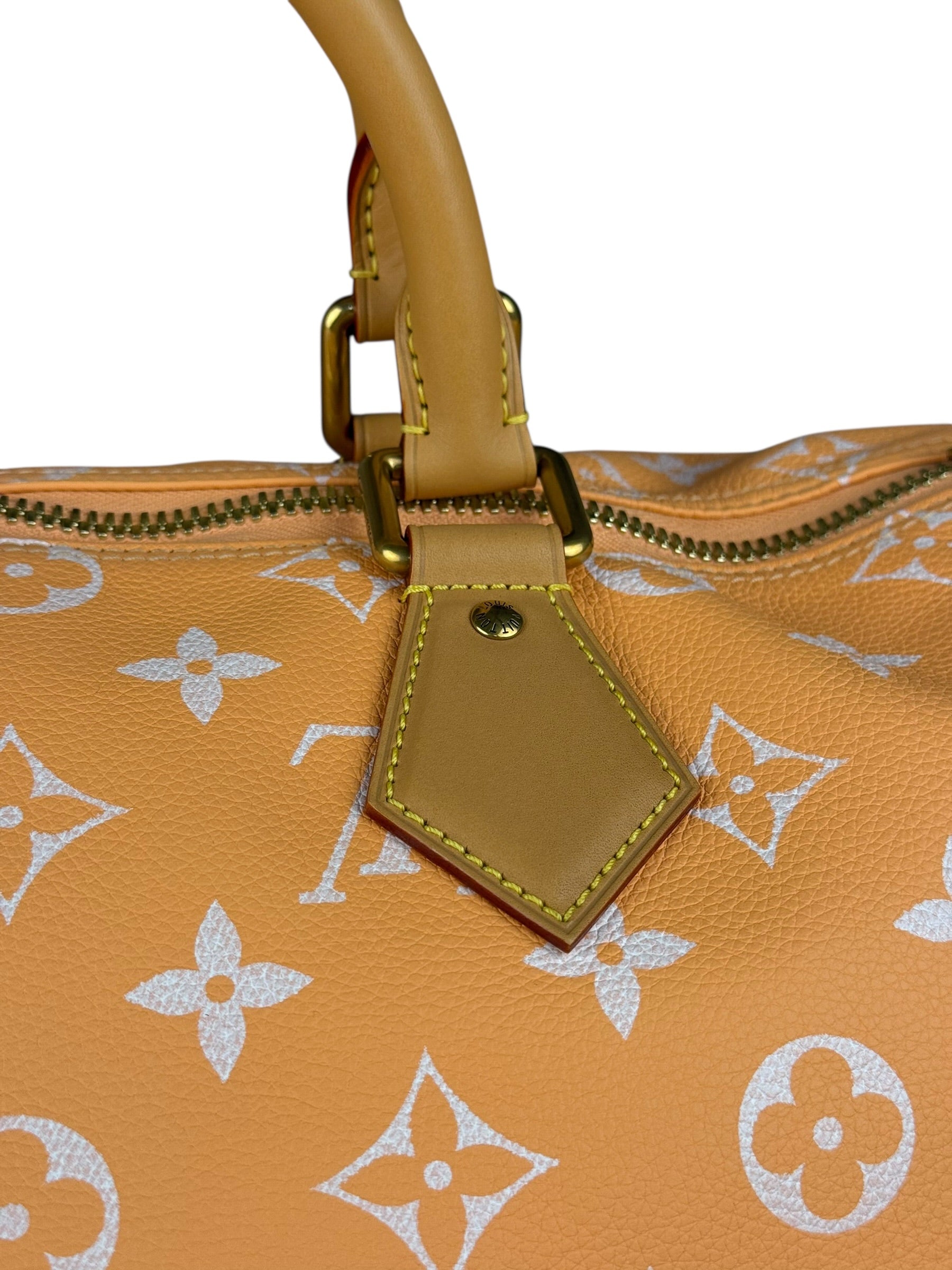 Louis Vuitton Calfskin Monogram Speedy P9 Bandouliere 40