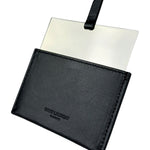 Yves Saint Laurent Black Leather Slip Mirror