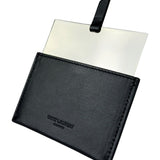Yves Saint Laurent Black Leather Slip Mirror