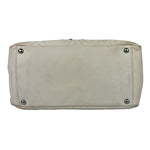 Chanel Cream Chevron Leather Outdoor Ligne Shoulder Bags  2005