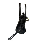 Prada Black Bonnie Calfskin Shoulder Bag